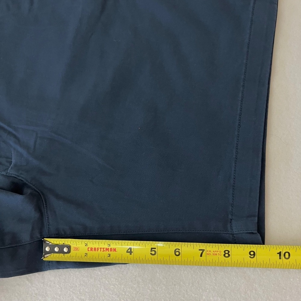 Member's Mark Men's Everyday Stretch Flat Front Blue Shorts Size 40 NWT Pockets - Picture 9 of 11